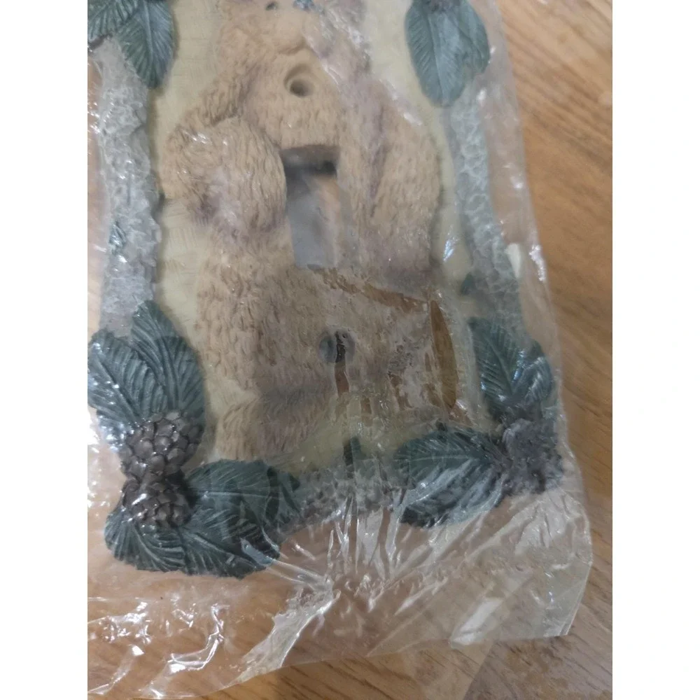 Standing Bear Light Switch Single Toggle Plate